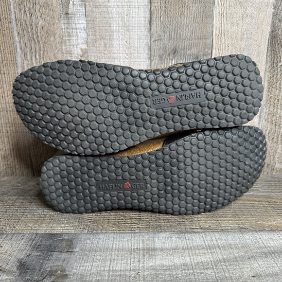 Womens Haflinger Black Leather Casual Comfort Slip On Sandals Slides Size EU 40 - Picture 8 of 9